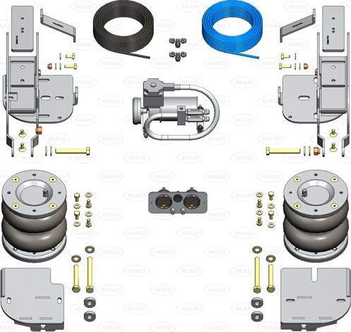 MAD NR-197544-C - Ressort pneumatique, châssis droxauto.com