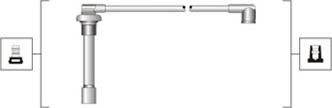 Magneti Marelli 941319170105 - Kit de câbles d'allumage droxauto.com
