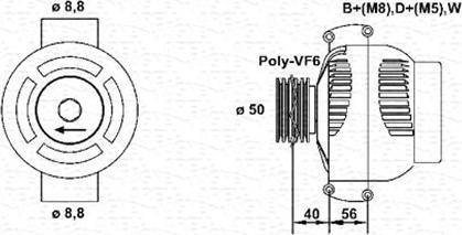 Magneti Marelli 943355134010 - Alternateur droxauto.com