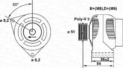 Magneti Marelli 943356957010 - Alternateur droxauto.com