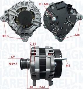 Magneti Marelli 063736195010 - Alternateur droxauto.com