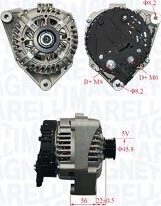 Magneti Marelli 063730845010 - Alternateur droxauto.com