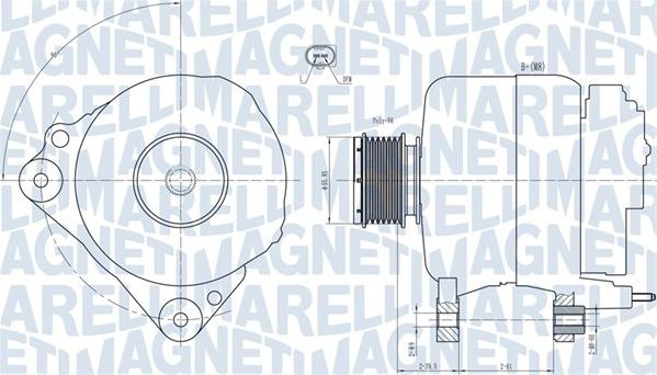 Magneti Marelli 063731810010 - Alternateur droxauto.com