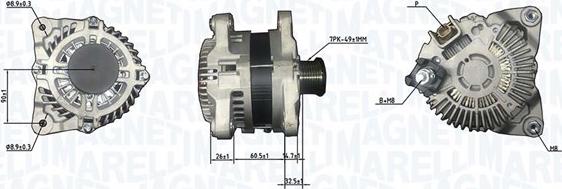 Magneti Marelli 063732186010 - Alternateur droxauto.com