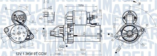 Magneti Marelli 063721346010 - Démarreur droxauto.com