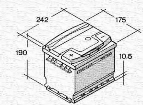 Magneti Marelli 067143940003 - Batterie de démarrage droxauto.com