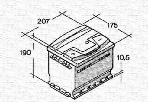 Magneti Marelli 067143740003 - Batterie de démarrage droxauto.com