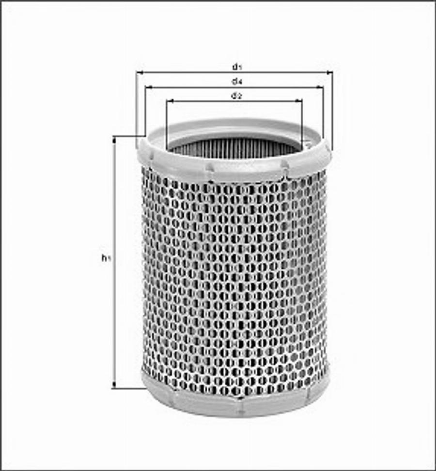 Magneti Marelli 154070542320 - Filtre à air droxauto.com