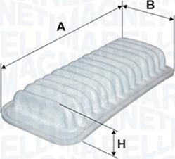 Magneti Marelli 153071762550 - Filtre à air droxauto.com