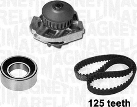 Magneti Marelli 341404810001 - Pompe à eau + kit de courroie de distribution droxauto.com