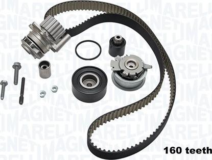 Magneti Marelli 341406440001 - Pompe à eau + kit de courroie de distribution droxauto.com