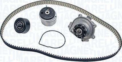 Magneti Marelli 341406350001 - Pompe à eau + kit de courroie de distribution droxauto.com