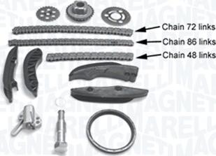Magneti Marelli 341500001390 - Kit de distribution par chaîne droxauto.com