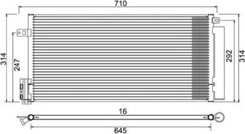 Magneti Marelli 359003221310 - Condensateur, climatisation droxauto.com