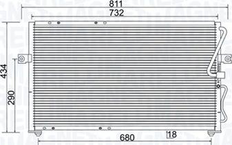 Magneti Marelli 350203985000 - Condensateur, climatisation droxauto.com