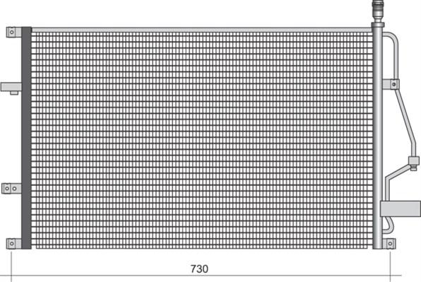 Magneti Marelli 350203488000 - Condensateur, climatisation droxauto.com