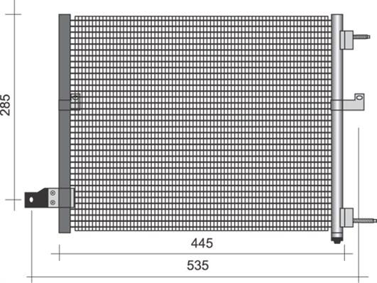 Magneti Marelli 350203434000 - Condensateur, climatisation droxauto.com
