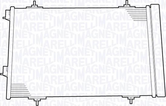 Magneti Marelli 350203636000 - Condensateur, climatisation droxauto.com