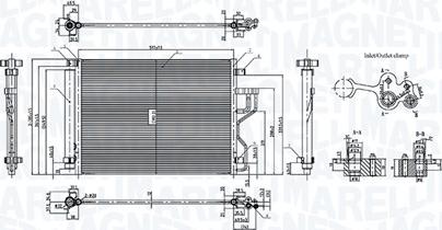 Magneti Marelli 350203106700 - Condensateur, climatisation droxauto.com