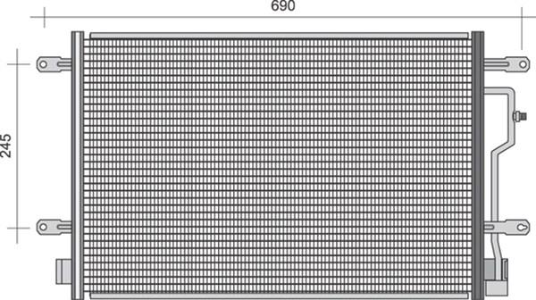 Magneti Marelli 350203339000 - Condensateur, climatisation droxauto.com