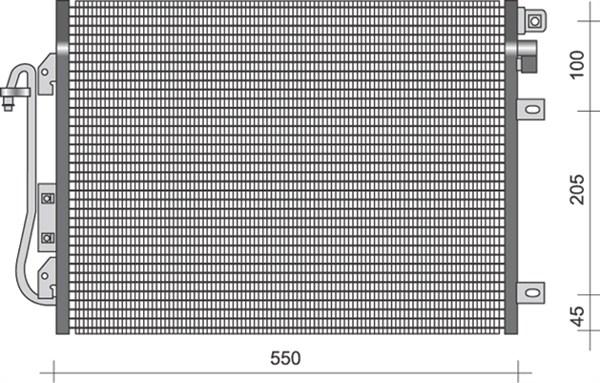 Magneti Marelli 350203379000 - Condensateur, climatisation droxauto.com