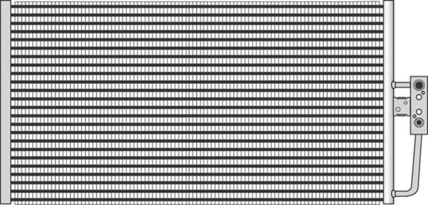 Magneti Marelli 350203268000 - Condensateur, climatisation droxauto.com