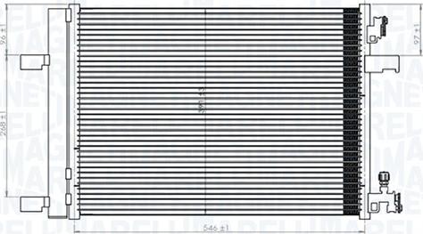 Magneti Marelli 350203769000 - Condensateur, climatisation droxauto.com