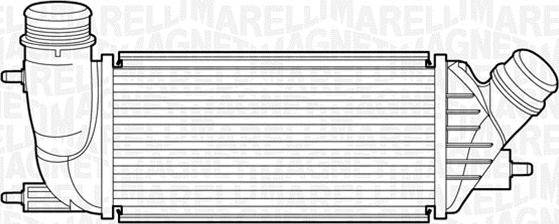 Magneti Marelli 351319201650 - Intercooler, échangeur droxauto.com