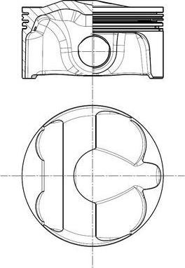 MAHLE 503 PI 00112 000 - Piston droxauto.com