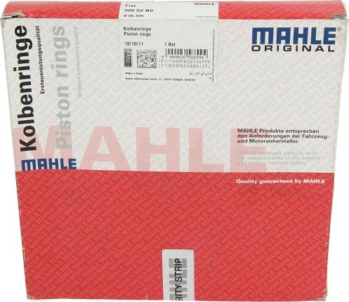 MAHLE 009 50 N0 - Jeu de segments de pistons droxauto.com