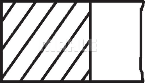 MAHLE 011 RS 10108 0N0 - Jeu de segments de pistons droxauto.com