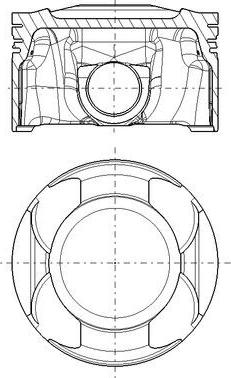 MAHLE 001 PI 00188 002 - Piston droxauto.com
