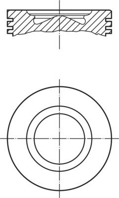 MAHLE 007 PI 00106 001 - Piston droxauto.com