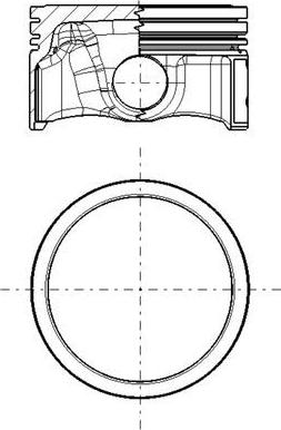 MAHLE 011 PI 00118 000 - Piston droxauto.com