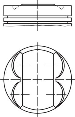 MAHLE 011 PI 00113 000 - Piston droxauto.com