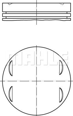 Goetze Engine 7506222050 - Piston droxauto.com