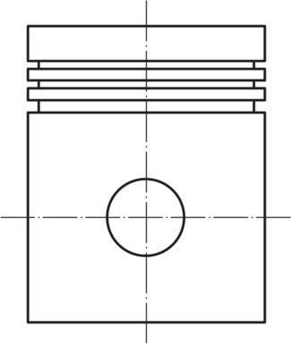 MAHLE 021 75 00 - Piston droxauto.com