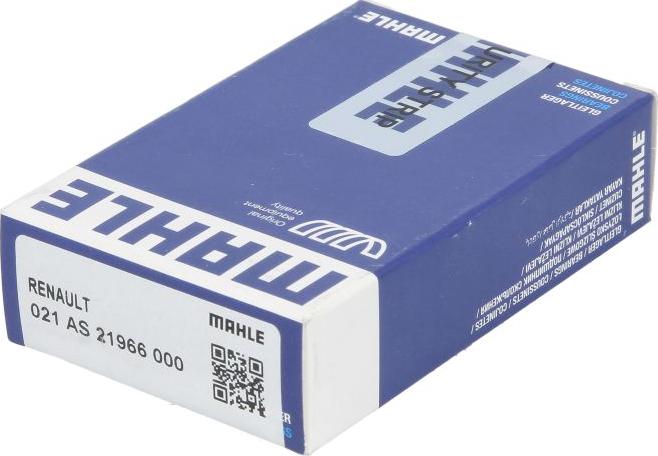 MAHLE 021 AS 21966 000 - Rondelle d'écartement, vilebrequin droxauto.com