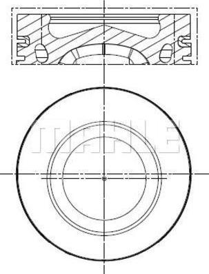 MAHLE 028 PI 00140 000 - Piston droxauto.com