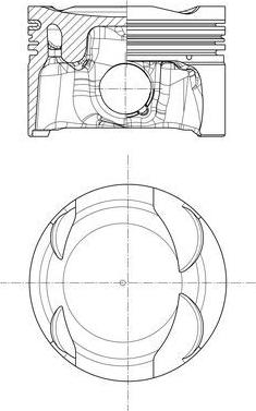 MAHLE 028 PI 00188 000 - Piston droxauto.com