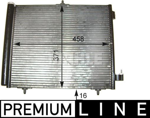 MAHLE AC 460 000P - Condensateur, climatisation droxauto.com