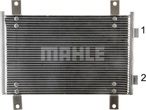 MAHLE AC 816 000P - Condensateur, climatisation droxauto.com