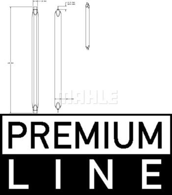 MAHLE AD 295 000P - Filtre déshydratant, climatisation droxauto.com