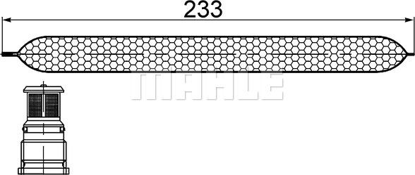MAHLE AD 249 000S - Filtre déshydratant, climatisation droxauto.com