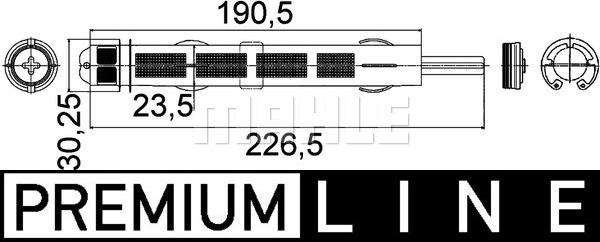 MAHLE AD 289 000P - Filtre déshydratant, climatisation droxauto.com