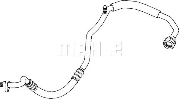 MAHLE AP 106 000P - Conduite à basse pression, climatisation droxauto.com