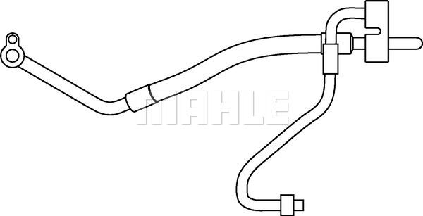 MAHLE AP 75 000P - Conduite à haute / basse pression, climatisation droxauto.com