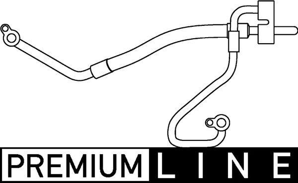 MAHLE AP 76 000P - Conduite à haute / basse pression, climatisation droxauto.com