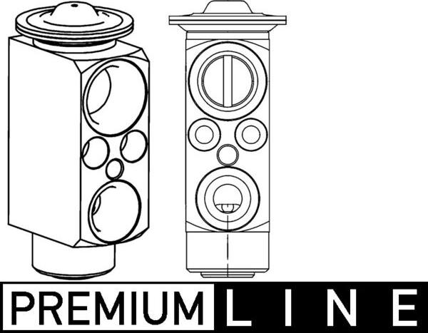 MAHLE AVE 81 000P - Détendeur, climatisation droxauto.com