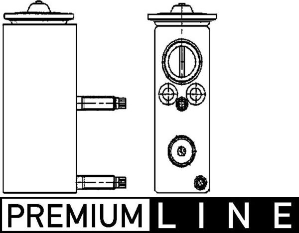 MAHLE AVE 70 000P - Détendeur, climatisation droxauto.com